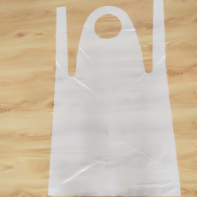 Oilproof Disposable Plastic Aprons , Protective Clothing Aprons 69 X 107 Cm
