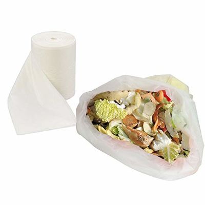 40 % Biobased Biodegradable Food Packaging Bags On Roll EN 13432 Standard