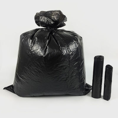 Black Bio Compostable Waste Bags 1 Or 2 Sides Printing Anti Corrosion
