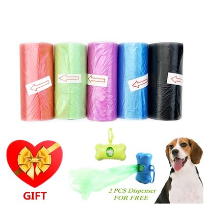 Corn Starch Biodegradable Pet Waste Bags Any Color 15 Mic Thickness