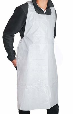 Comfortable Biodegradable Aprons 69 X 107 Cm High Density ISO9001 Approved