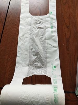 OEM Cornstarch Biodegradable Bags Supermarket Shopping Bags