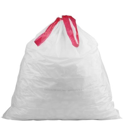Corn Starch Based Drawstring Fully Compostable Trash Bags