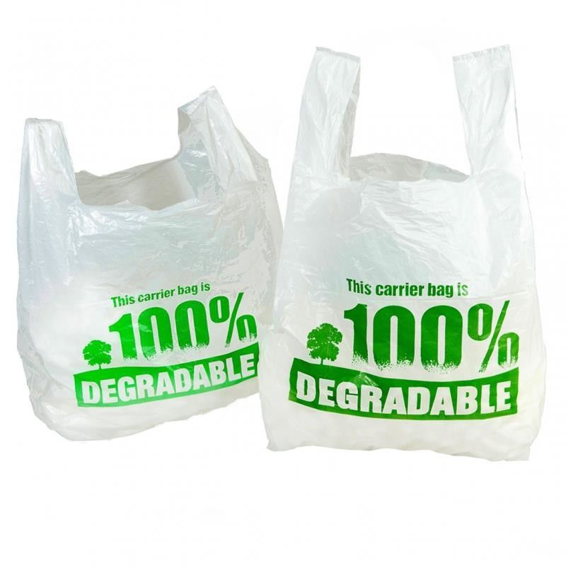 Convenient Biodegradable Refuse Bags , Disposable Compost Bags 1 Or 2 Sides Printing
