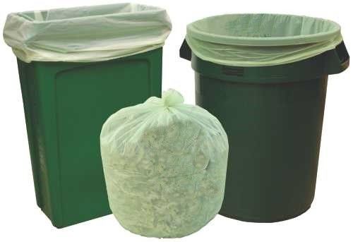 EN13432 35 Gallon Biodegradable Plastic Garbage Bags