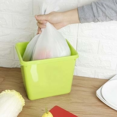 En13432 Biodegradable Food Bags 5 Micron Biodegradable T Shirt Bag