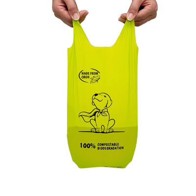 Bioplastic Biodegradable Dog Poop Bags TUV ABA BPI certificated
